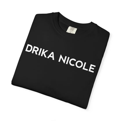 DRIKA NICOLE Signature Logo Cotton T-Shirt