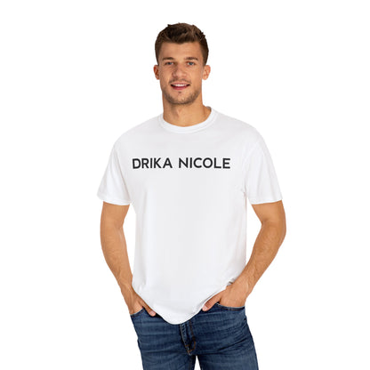 DRIKA NICOLE Signature Logo Cotton T-Shirt
