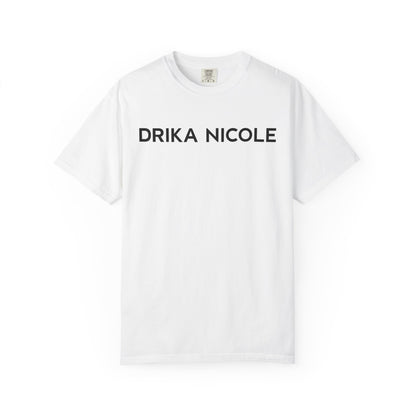 DRIKA NICOLE Signature Logo Cotton T-Shirt