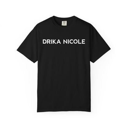 DRIKA NICOLE Signature Logo Cotton T-Shirt