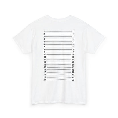 DN TRACK YOUR GROWTH TEE